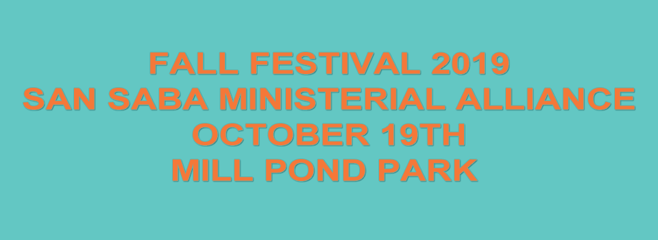 Fall Festival 2019 Mill Pond Park